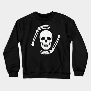 Skull in Hand Crewneck Sweatshirt